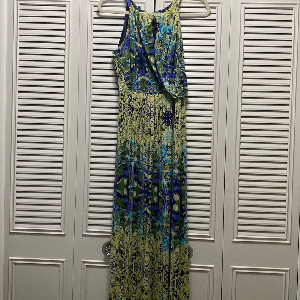 Beautiful Cynthia Rowley, patterned maxi dress
